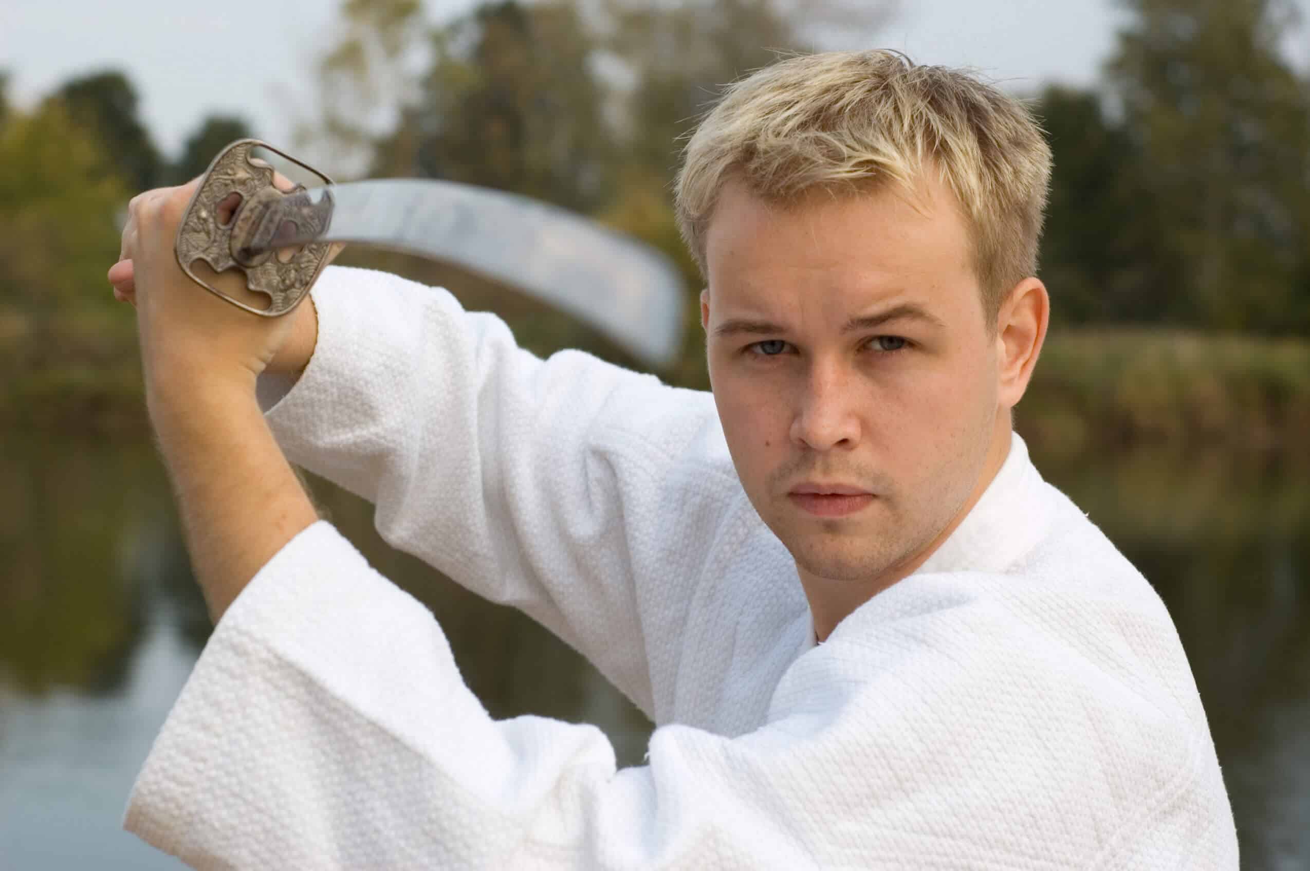 Martial Arts Lessons for Adults in Huntington Station NY - Samurai Sword Posing Blog