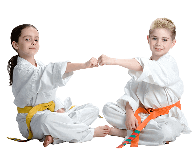 Martial Arts Lessons for Kids in Huntington Station NY - Kids Greeting Happy Footer Banner
