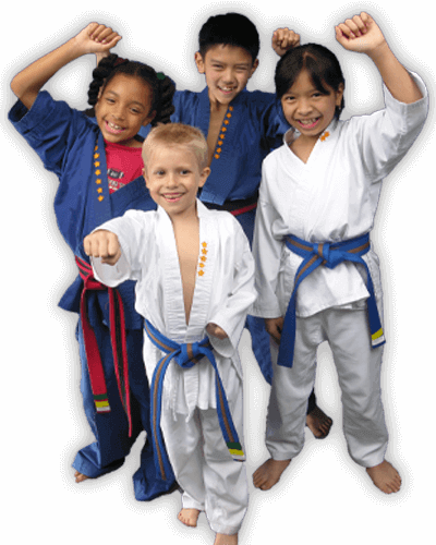 Martial Arts Summer Camp for Kids in Huntington Station NY - Happy Group of Kids Banner Summer Camp Page